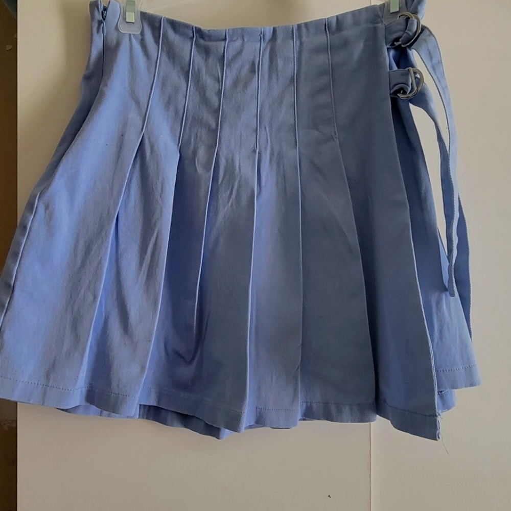 Blue tennis skirt